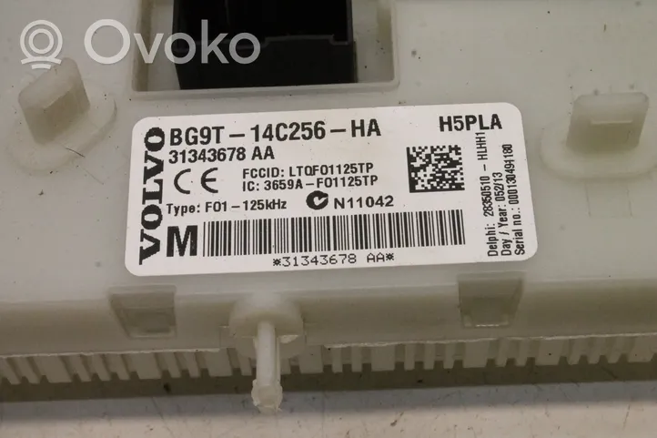 Volvo XC70 Komputer / Sterownik ECU i komplet kluczy 31336983