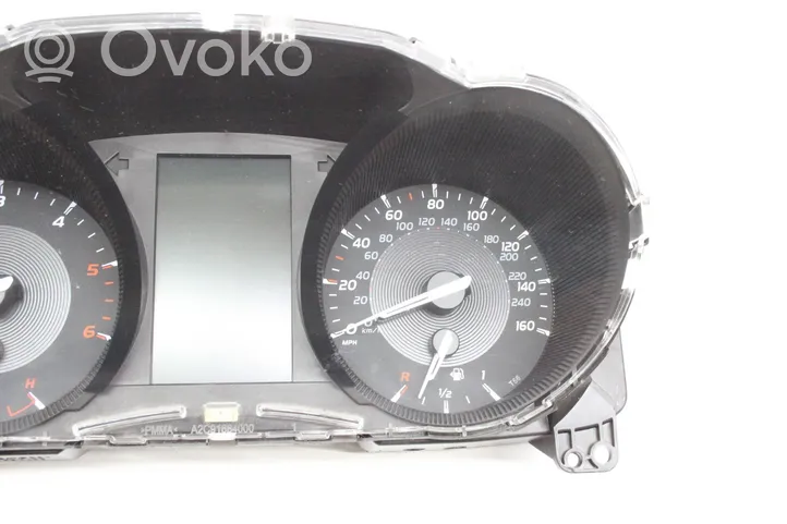 Toyota Avensis T270 Compteur de vitesse tableau de bord 8380005W50