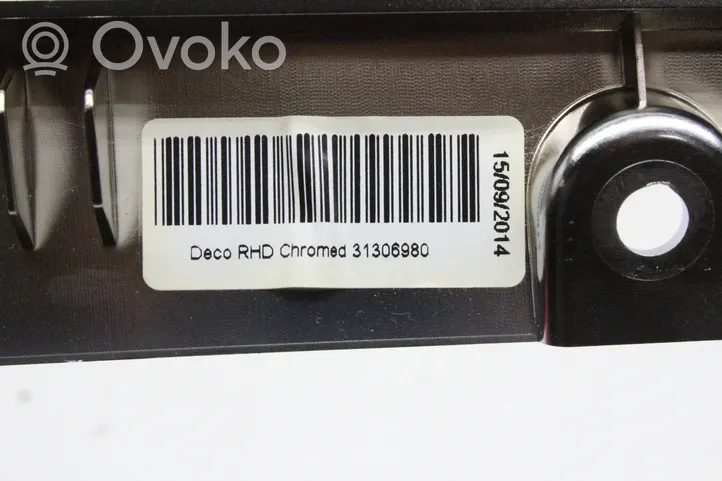 Volvo V40 Boîte à gants garniture de tableau de bord 31307796