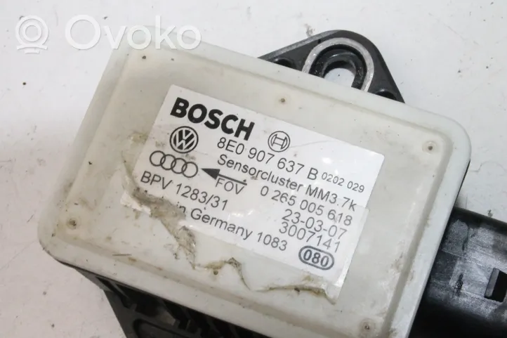 Audi A4 S4 B6 8E 8H Capteur d'accélération 8E0907637B