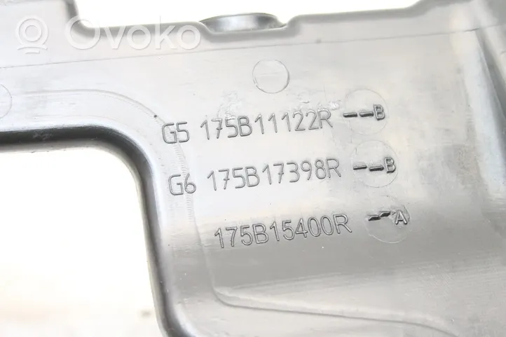 Nissan Qashqai Protezione anti spruzzi/sottoscocca del motore 175B11122R