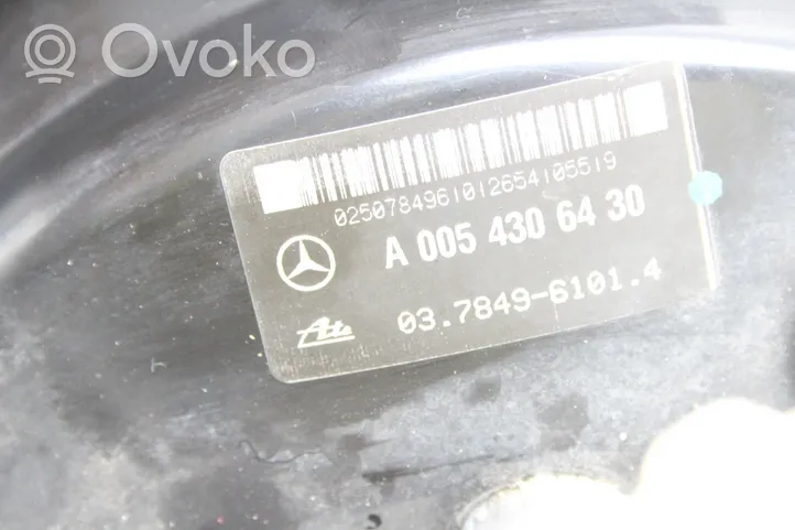 Mercedes-Benz SLK R171 Stabdžių vakuumo pūslė A0054306430