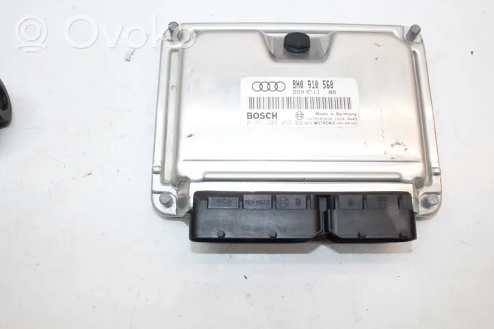 Audi A4 S4 B6 8E 8H Kit calculateur ECU et verrouillage 8H0910568