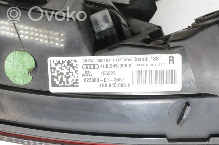 Audi A8 S8 D4 4H Luci posteriori 4H0945096K