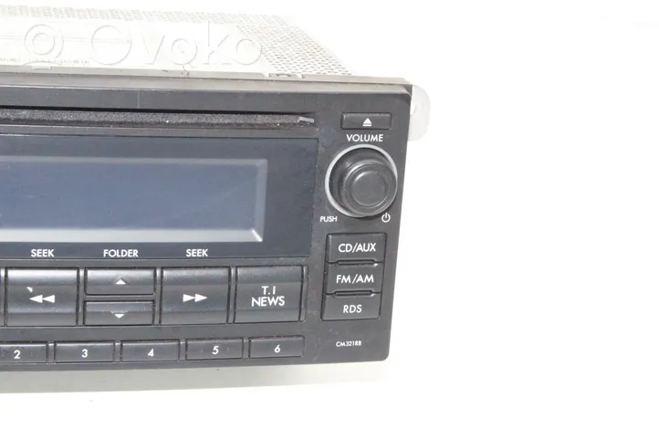 Subaru XV Unità principale autoradio/CD/DVD/GPS 86201FJ320