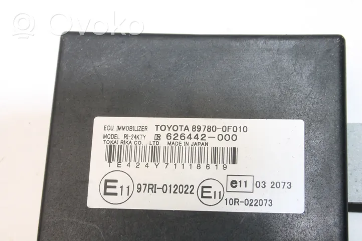 Toyota Corolla Verso E121 Kit calculateur ECU et verrouillage 896610F091