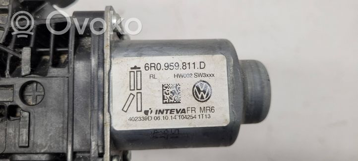 Volkswagen Amarok Silniczek podnoszenia szyby drzwi tylnych 6R0959811D