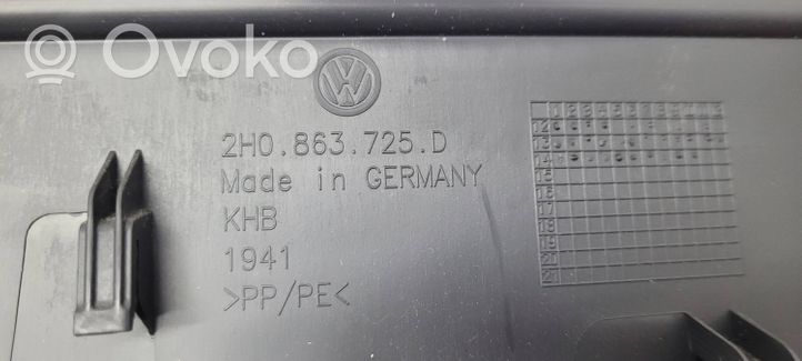 Volkswagen Amarok Etuoven kynnyksen suojalista 2H0863725D