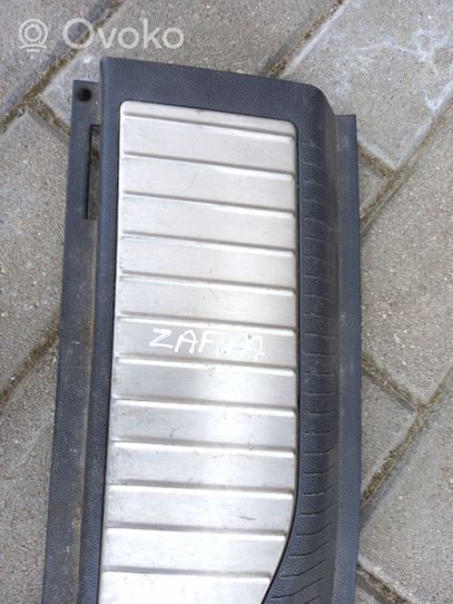 Opel Zafira B Protection de seuil de coffre 0519114
