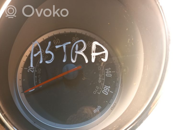 Opel Astra J Tachimetro (quadro strumenti) AF7D