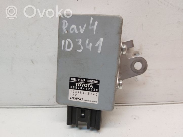 Toyota RAV 4 (XA40) Centralina/modulo pompa dell’impianto di iniezione 8957042030