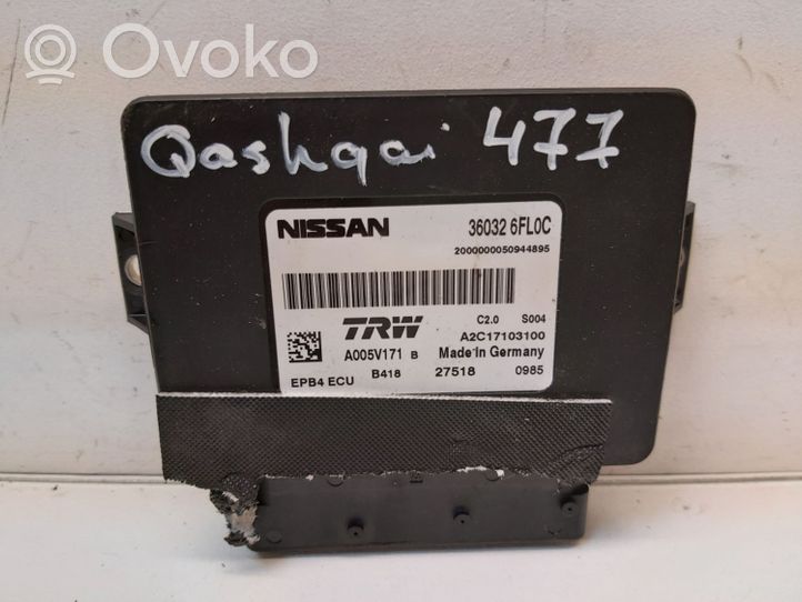 Nissan Qashqai Module de commande de frein à main A2C17103100