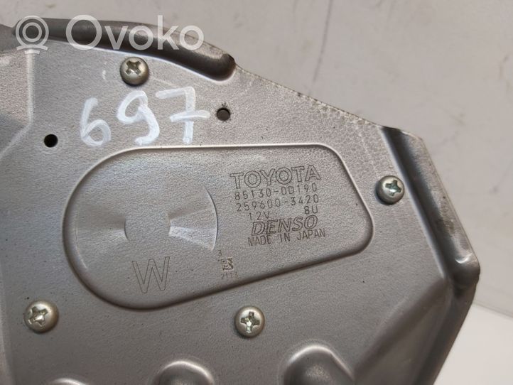 Toyota Yaris Aizmugurējā loga tīrītāja motoriņš 851300D190