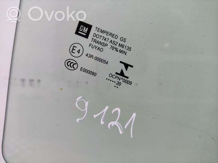 Opel Crossland X Takaoven ikkunalasi 