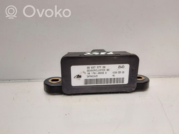 Citroen DS3 ESP acceleration yaw rate sensor 9663737780