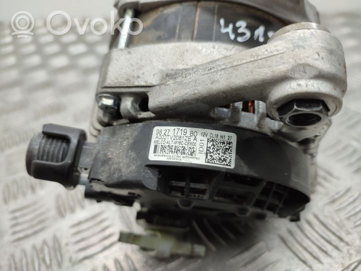 Peugeot 2008 II Generatore/alternatore 9827171980