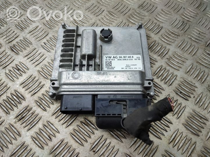 Volkswagen Golf VII Komputer / Sterownik ECU i komplet kluczy 04L907445B