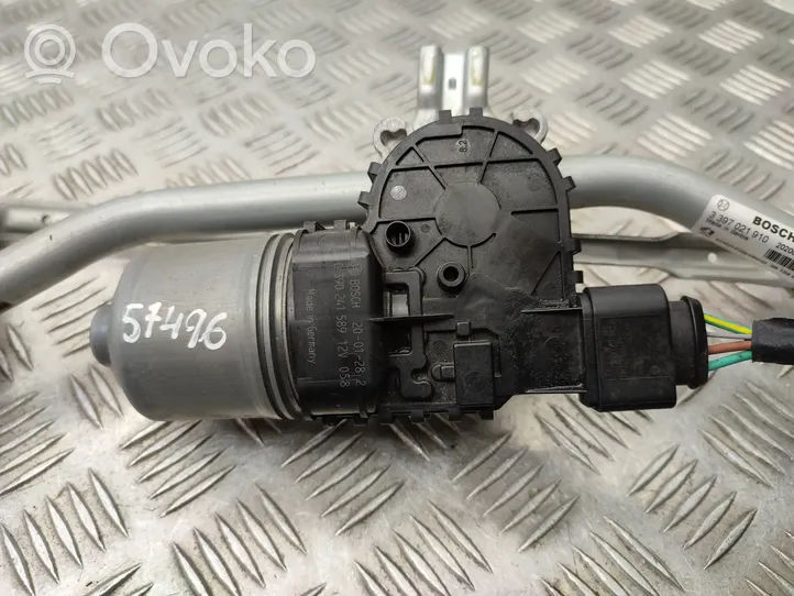 Citroen C3 Motor y varillaje del limpiaparabrisas delantero 9815497780