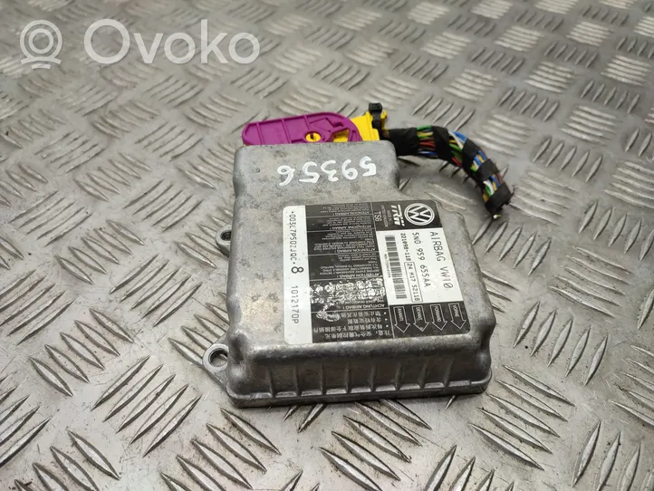 Volkswagen Tiguan Airbag control unit/module 5N0959655AA