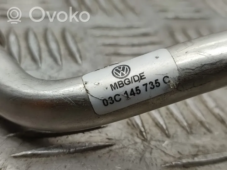 Volkswagen Tiguan Przewód / Rura chłodnicy spalin EGR 03C145735C