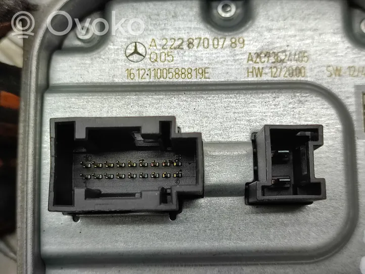 Mercedes-Benz Vito Viano W447 Moduł poziomowanie świateł Xenon A2228700789