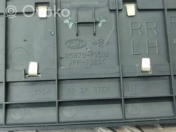KIA Sportage Copertura del rivestimento del sottoporta anteriore 85878F1500