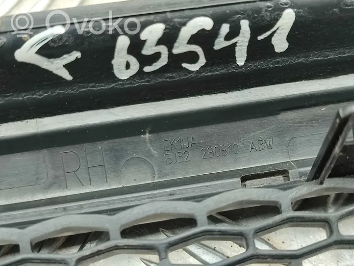 Land Rover Range Rover Evoque L538 Grill / Wlot powietrza błotnika przedniego BJ32280B10ABW