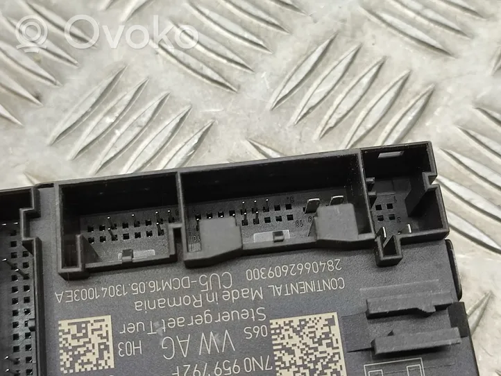 Skoda Yeti (5L) Durų elektronikos valdymo blokas 7N0959792F