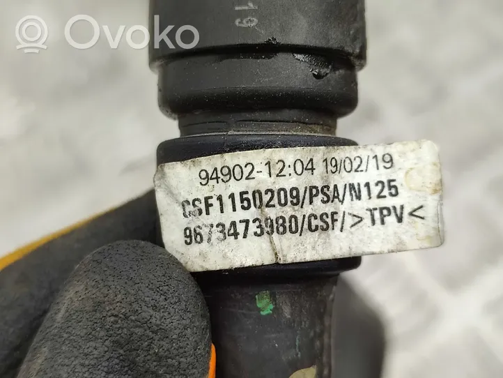 Opel Grandland X Moottorin vesijäähdytyksen putki/letku 9673473980