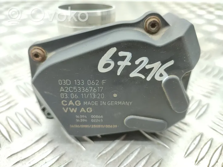 Volkswagen Polo V 6R Throttle valve 03D133062F
