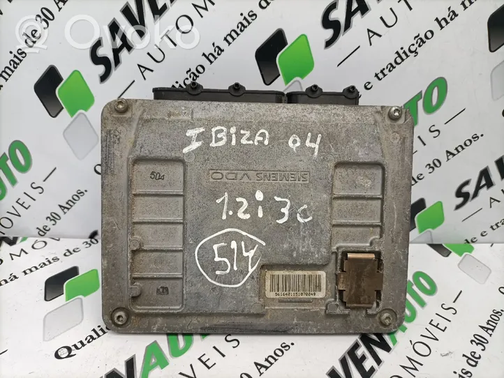 Seat Ibiza III (6L) Calculateur moteur ECU 