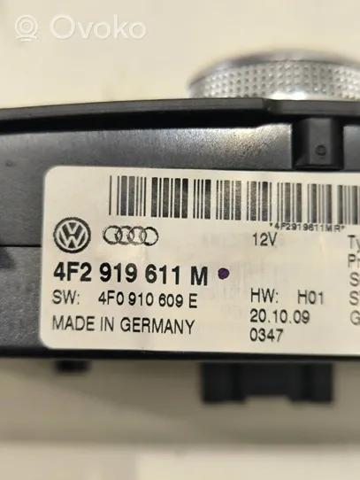 Audi A6 S6 C6 4F Unité de contrôle MMI 4F2919611M
