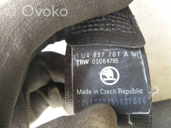 Skoda Octavia Mk1 (1U) Pas bezpieczeństwa fotela przedniego 1U4857701A041