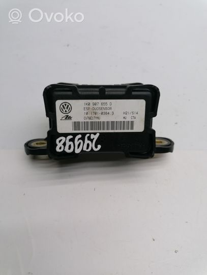 Seat Leon (1P) Sensor ESP de aceleración de frecuencia del intermitente 1K0907655D