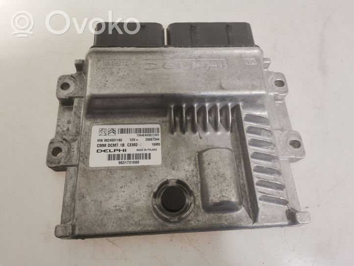 Peugeot Boxer Sterownik / Moduł ECU 9824601180