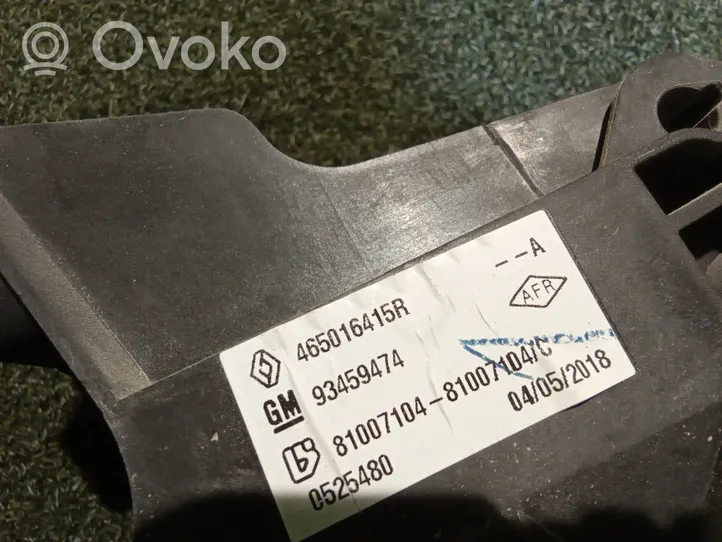 Opel Vivaro Brake pedal 465016415R