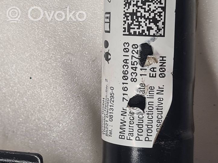 BMW X5 E70 Poduszka powietrzna Airbag fotela 7161063