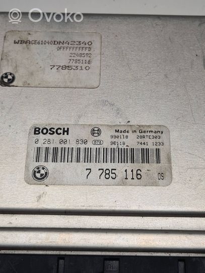 BMW 5 E39 Блок управления двигателя 7785116