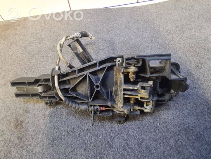 BMW 3 E90 E91 Support extérieur, poignée de porte arrière PA6GF30