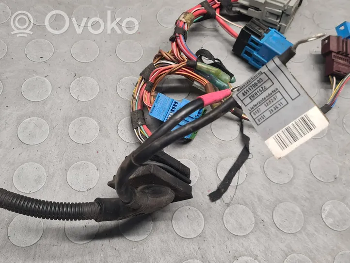 BMW 3 E90 E91 Cableado de instalación del motor 758064402B