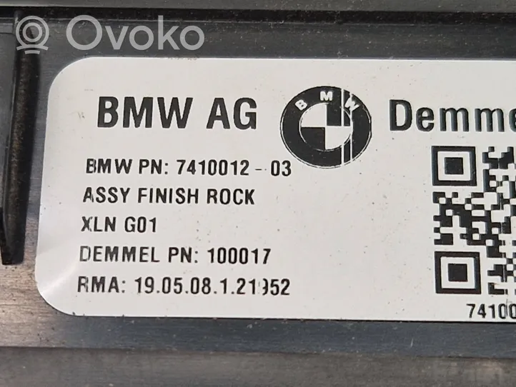 BMW X3 G01 Garniture marche-pieds avant 7410012