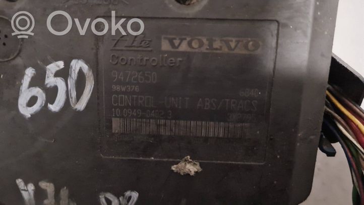 Volvo S70  V70  V70 XC Pompe ABS 9472650