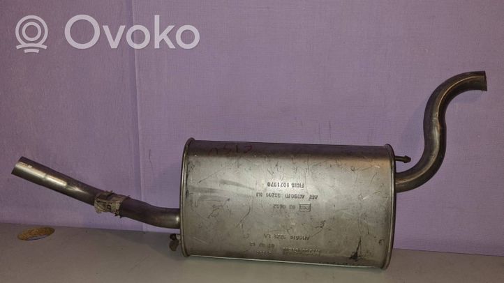 Ford Fiesta Muffler/silencer AM96FB5225LA