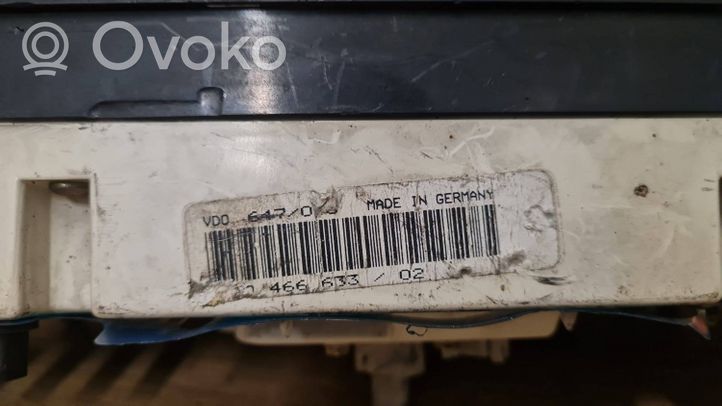 Volvo 440 Compteur de vitesse tableau de bord 466633