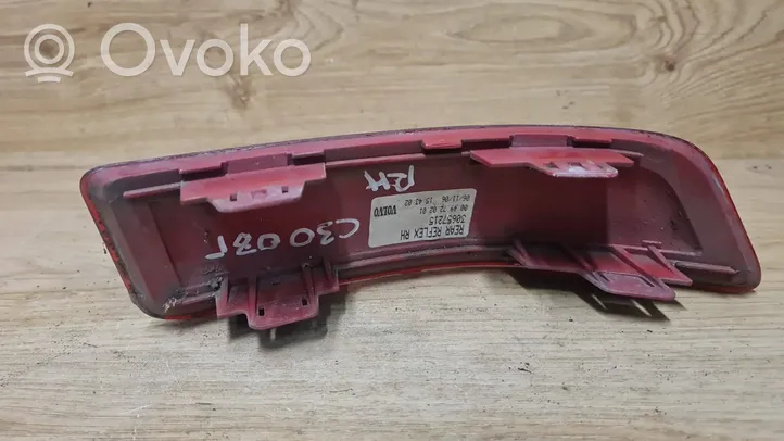 Volvo C30 Riflettore fanale posteriore 30657215