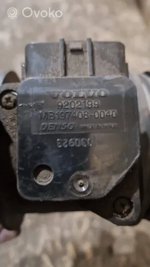 Volvo S60 Débitmètre d'air massique 9202199