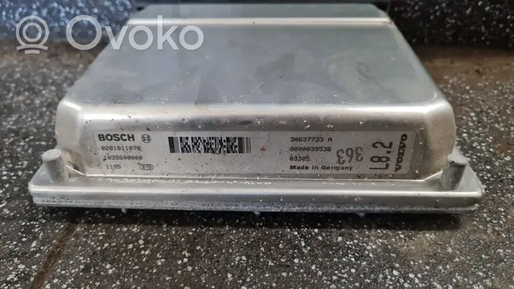 Volvo V70 Sterownik / Moduł ECU 0281011078