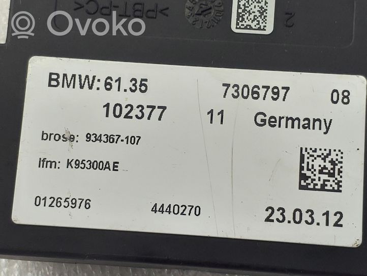 BMW 5 F10 F11 Sterownik / Moduł elektrycznej klapy tylnej / bagażnika 7306797