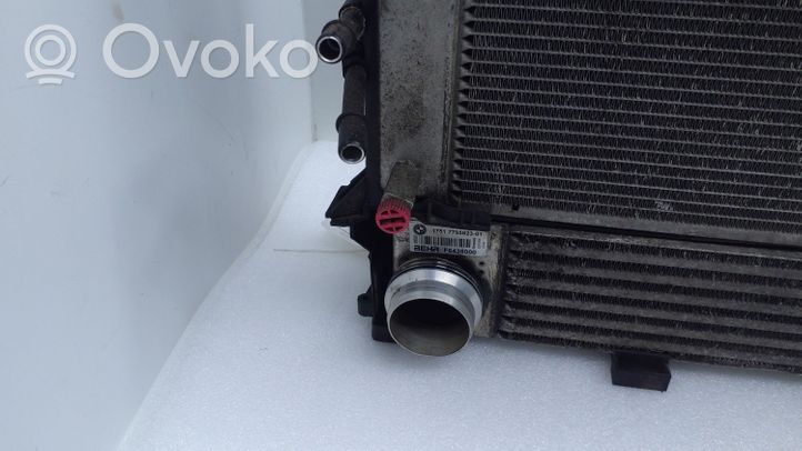 BMW 5 E60 E61 Pannello di supporto del radiatore 7787830