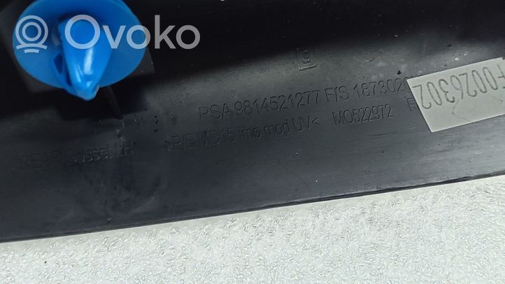 Peugeot 5008 II Inne elementy wykończeniowe drzwi tylnych 9814521277